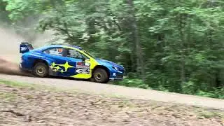 Southern Ohio Forest Rally - Stage 15 (Travis Pastrana/Rhianon Gelsomino)
