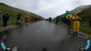 National Hill Climb Championships 2021 - Winnats Pass - on board Kirk Vickers 03:49.7