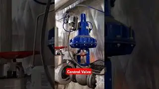 Double Acting Type Control Valve #controlvalves #ytshorts #shorts