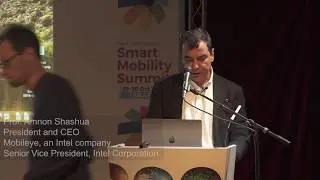 Prof. Shashua at 2018 Smart Mobility Summit on Regulatory Science and AVs