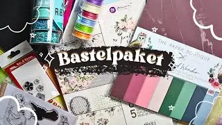 Bastelpaket Nr. 4 | Basteln mit Papier, Stempel & B&auml;ndern | KaFraLe.-Bastelidee