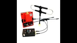 FrSky R9M 2019 Transmitter Module & R9 900MHz 16CH Long Range Receiver with mounted Super 8 and T an