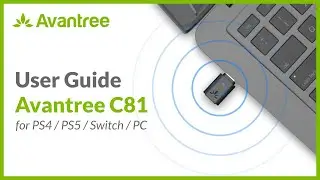 How to Use Avantree C81 - Type C Bluetooth Transmitter for PS5, Switch, PC and Cellphones