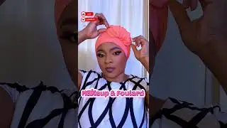 Foulard facile #beauty #hijab #hairstyle #wigs #turban_king #style