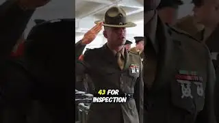 Финальная инспекция учебного лагеря морской пехоты &ndash; компания Golf. #usmc #морские пехотинцы #кор...