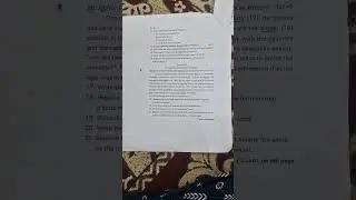class 6 english 2024 SA1 question paper