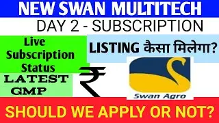 New Swan Multitech Ipo 🔴 New Swan Multitech Limited Ipo Review 🔴 New Swan Multitech Limited Gmp