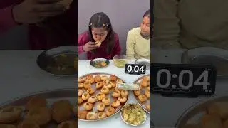 19 Second Me 5 Pani Puri Khao 500₹ Cash Le Jao🤬| Golgappa Eating Challenge | MUKBANG