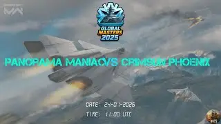 GLOBAL MASTER 2025 || PO - Lower || R4 || PANORAMA MANIAC vs CRIMSUN PHOENIX