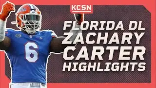 Florida DL Zachary Carter Highlights | 2022 NFL Draft | KCSN Profiles