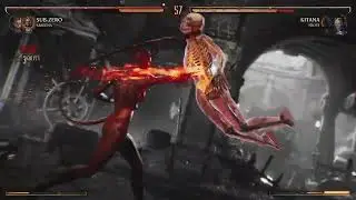 MKX SUB-ZERO v.s MK2 Movie KITANA!!! MK1 EDITION