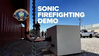 Sonic Firefighting Tech Demo