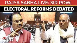 Rajya Sabha LIVE: Winter Session Turns Stormy Over SIR Row, Electoral Reforms