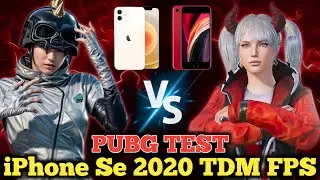 iPhone SE Pubg Test || Se vs 12 Room Challenge.