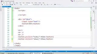 JQuery Hide and Show div, Hide/Show a DIV on click effects