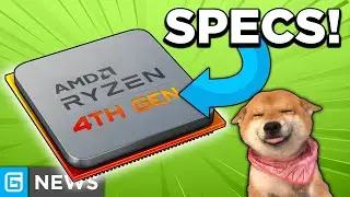Desktop 4th Gen Ryzen Specs LEAK, OFFICIAL RX 6000 Info!