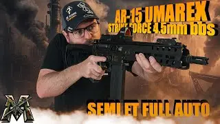 AR-15 full auto strike force Umarex bbs 4.5mm ! en vente libre accessible a tous ! Nouveauté 2025