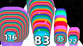 Smash Runner vs Slinky Hop - ASMR Gameplay (NOOB vs PRO vs HACKER) All Max Level