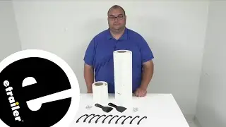 etrailer | Review of Revive RV Wallpaper - Designer White Vinyl Matte Black Handles - GR29ZR