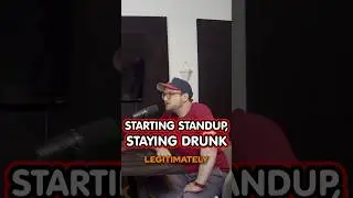 The beginning of our stand up careers a blur #drinking #sober #openmics #recovery #comedy #podcast