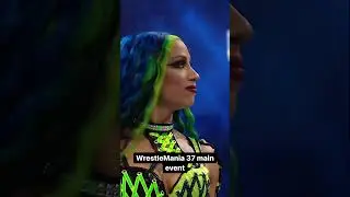 Sasha Banks and Bianca Belair maked history in WWE wrestlemania 37, this year!💙🔥❤️