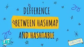 HashMap and HashTable Difference|Asked in Top MNC Interviews| Important Concept| HashMap | HashTable