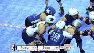 2017 International WFTDA Championships Game 11: Victorian Roller Derby League v Denver Roller Derby
