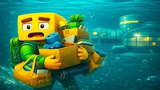 Eindelijk verhuizen naar mijn onderwater base!? 😮‍💨 | Minecraft (Survival)