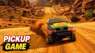 Dakar Desert Racing Gameplay Rally Pickup Game 😬