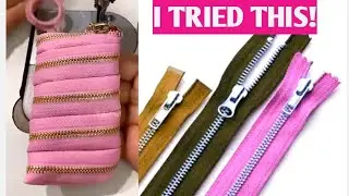 I TRIED Sewing HandBag with Zippers by Trefa Craft| My version and observations