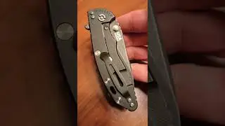 Full battle black Hinderer XM-18.  #edc #edcknife #knivescollection #titaniumknife