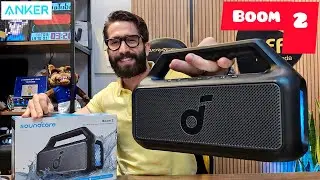 Caixa de som ANKER SOUNDCORE BOOM 2 80W IPX7: AINDA &Eacute; UMA BOA OP&Ccedil;&Atilde;O? (Unboxing/Review)