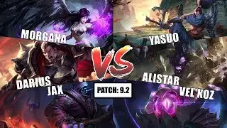 [Challenger 3v3: EUW] High Elo - Season 9 - Funnel Yasuo (Sup Alistar) Vs Hyperscaling Jax
