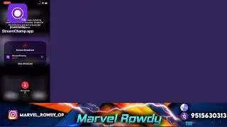 marvel rowdy Live Stream