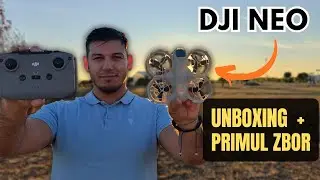 DJI NEO Unboxing & Test – Prima mea experiență cu o dronă| Review + Primul Zbor – Merită drona asta?