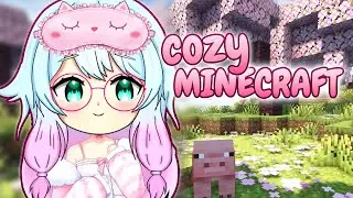 [ASMR Minecraft] Let's relax & chat together!! ❤️ whispers/soft-spoken, keyboard sounds