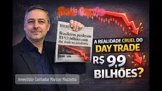 Day Trade - Perdas Bilion&aacute;rias, segundo a FGV  #daytrade #fgv #investimentos #investidorcontador