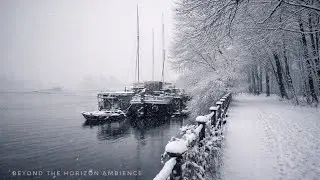 Snowfall by the River Spree — Quiet Winter Ambience in Berlin | Still Calm