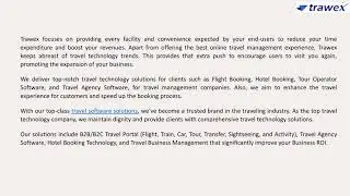 Travel Technology Company | Trawex