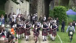 Paris and district PB and Fanny Aubret parading at Bressuire games