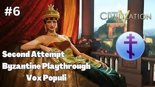 Civilization V Vox Populi Byzantine Playthrough Emperor Difficulty Second Attempt Part 6