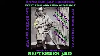 Bang The Bay Presents The Pranks live at The Ivy Room Sept 3rd 2025