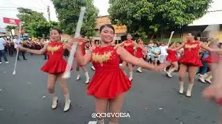 Colegio Salarrue BRILLA en desfile de correo Sensunapan 🤩🎺 Mucha BELLEZA Y ELEGANCIA 