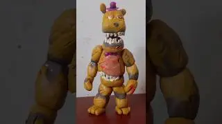 Fredbear 🐻 #sculpture #fnaf