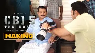 CBI 5 Making | Mammootty turns a photographer for Jagathy Sreekumar | CBI 6 | K Madhu | S.N. Swami