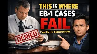 You Met the EB-1 Criteria—and Still Got Denied? The Final Merits Trap Explained