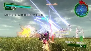 【地球防衛軍4.1】EDF4.1最強の空爆の機銃掃射プランCで暴れる動画 DLC1 M23 最後の激突 INF エアレイダー