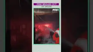Massive Fire Break Out At Mukherjee Nagar PG In Delhi; All Women Rescued #shorts