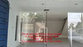 Shop House Three and Half Floors Jl Abdullah Bin Nuh No. 46A Successfully Rented By The Owner