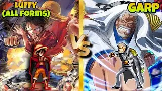 Jump Force MUGEN - Luffy (All Forms) vs Garp